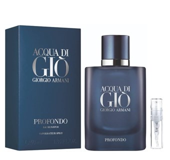 Armani Acqua Di Gio Profondo - Eau de Parfum - Geurmonster - 2 ml