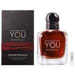 Giorgio Armani Emporio Armani Stronger With You Powerfully - Eau de Parfum - Geurmonster - 2 ml