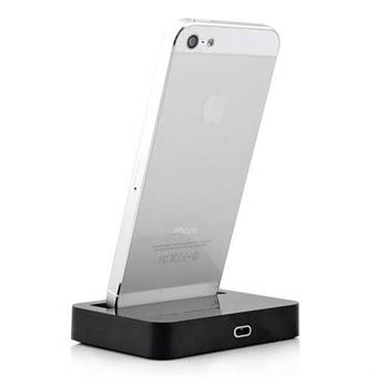 Apple iPhone Tafelstandaard Oplader - Zwart