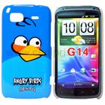 Angry Birds hoes voor HTC Sensation (Blauw)