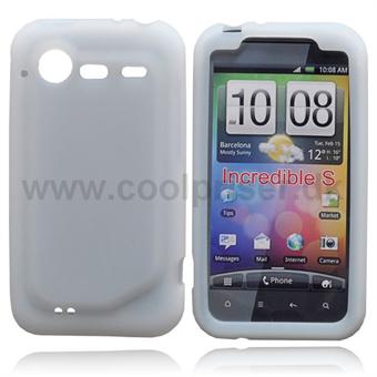 HTC Incredible S siliconen hoes (transparant)