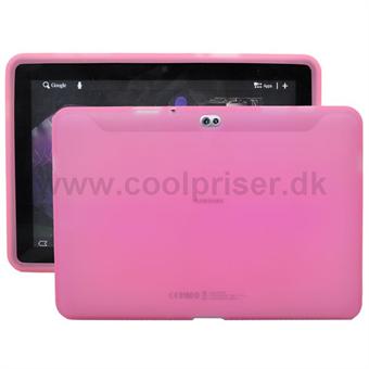 Samsung Galaxy Tab 10.1 Siliconen Cover (Roze) Generatie 1