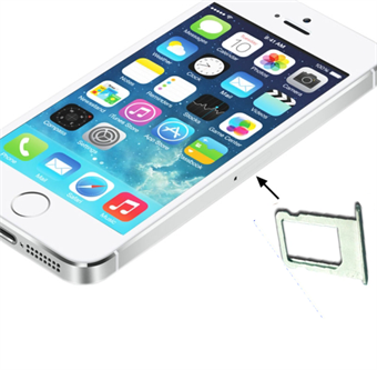 Nano SIM iPhone 5/5S (zilver)