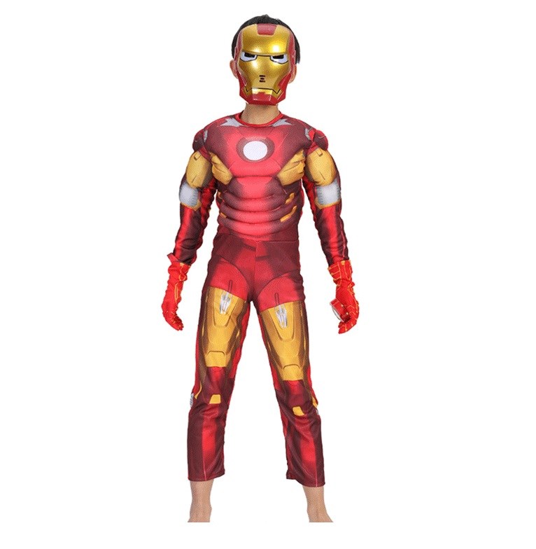 Iron Man Avengers - Kostuum - Kinderen - Masker + Pak Klein
