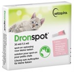 Dronspot Spot-On Ontworming voor Kat 0,5 –2,5 kg – Eenvoudige behandeling zonder tabletten