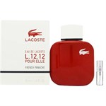 Lacoste Eau de Lacoste L.12.12 Pour Elle French Panache - Eau de Toilette - Geurmonster - 2 ml