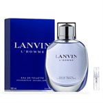 Lanvin L'Homme - Eau de Toilette - Geurmonster - 2 ml