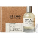 Le Labo Citron 28 Seoul - Eau de Parfum - Geurmonster - 2 ml