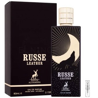 Maison Alhambra Russe Leather - Eau de parfum - Geurmonster - 2 ml