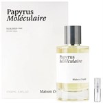 Maison Crivelli Papyrus Moleculaire - Eau de Parfum - Geurmonster - 2 ml