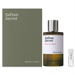 Maison Crivelli Safran Secret - Extrait de Parfum - Geurmonster - 2 ml