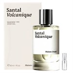 Maison Crivelli Santal Volcanique - Eau de Parfum - Geurmonster - 2 ml