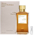 Maison Francis Kurkdjian Cologne Pour le Soir - Eau de Cologne - Geurmonster - 2 ml