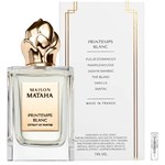 Maison Mataha Printemps Blanc - Extrait de Parfum - Geurmonster - 2 ml