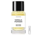 Matiere Premiere Vanilla Powder - Eau de Parfum - Geurmonster - 2 ml
