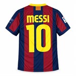 Lionel Messi nr. 10 voetbaltenue voor kinderen – shirt en short – maat 116–122 cm, 6–7 jaar