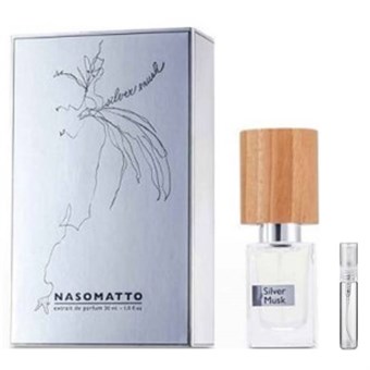 Nasomatto Silver Musk - Extrait de Parfum - Geurmonster - 5 ml
