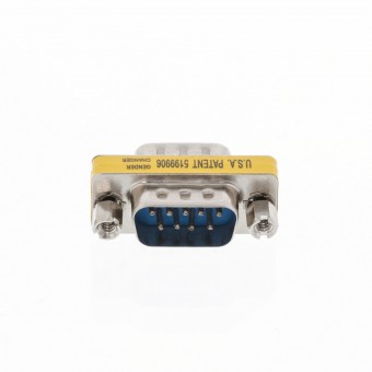 Seriële adapter D-SUB 9-pins mannelijk - D-SUB 9-pins mannelijk metaal