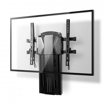 Verticale TV Muurbeugel | 37-60" | Maximaal gewicht: 20 kg | Verticale beweging: 0-400 mm | 85 mm | 85 mm | 1 draaipunt(en) | ABS / staal | Zwart