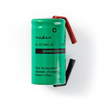 Oplaadbare Ni-MH-batterijset | 1,2 V| Tegen betaling | 2400mAh | Voorgeladen | 1-Polybag | NVT | Soldeerbout | Groente