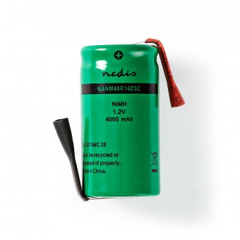 Oplaadbare Ni-MH-batterijset | 1,2 V| Tegen betaling | 4000mAh | Voorgeladen | 1-Polybag | NVT | Soldeerbout | Groente