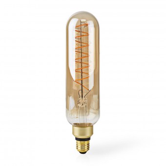 LED gloeilamp E27 | T65 | 8,5 W | 600 lm | 2000 K | Met gouden afwerking | Retro-stijl | Aantal lampen in de verpakking: 1 st.