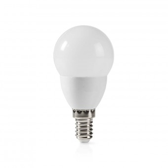LED-lamp E14 | G45 | 5,8 Watt| 470 lumen | 2700 K| Warm Wit | Berijpt | 1 stuk.