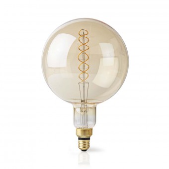 LED-lamp E27 | G200 | 5 W| 280 lumen | 2000K| Warm Wit | Retro-stijl | Aantal lampen in de verpakking: 1 st.