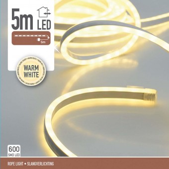 Touwlamp 5 m SMD LED Warm Wit
