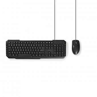 Muis- en toetsenbordset | Kabel | Muis- en toetsenbordaansluiting: USB | 800 dpi | Frans | FR-indeling