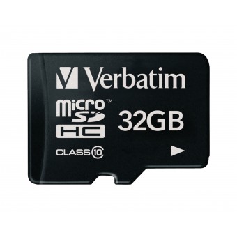MicroSDHC Geheugenkaart Klasse 10 32 GB