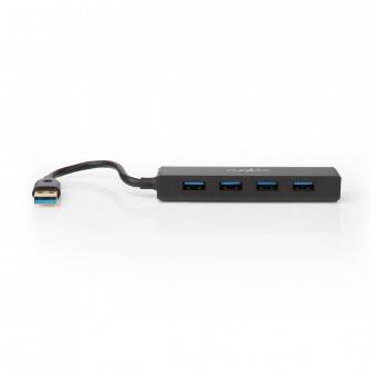 USB-hub | 4-poorts poort(en) | USB 3.2 Gen1 | Voeding / USB Drive | 4xUSB