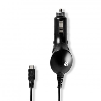 Autolader | 1x 1,0 A| Aantal uitgangen: 1 | Micro USB (vaste) kabel | 1.00 meter | 5 W| Enkele spanningsuitgang