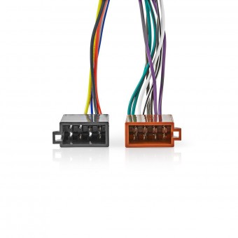 ISO-adapterkabel | Kenwood | 0,20 m | Rond | PVC | Plastieken zak