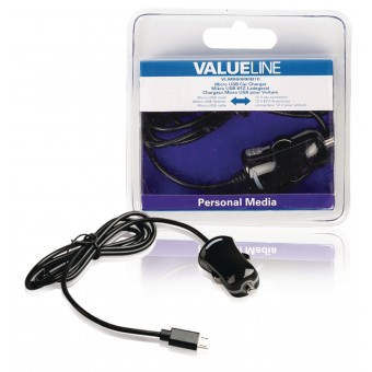 Autolader 1-Uitgang 2.1 A Micro USB Zwart