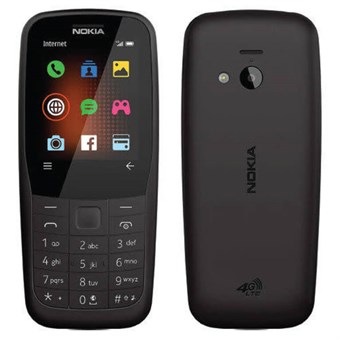 Nokia 220 Dual SIM - Zwart