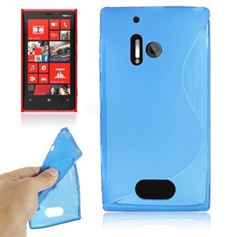 S-Line Siliconen Cover Lumia 928 (Blauw)