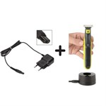 Philips Oneblade Oplaadstandaard - Zwart - met Compatibele Oplader voor QP2520