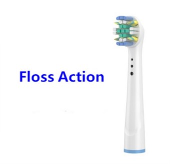 Losse Opzetborstels voor Braun Oral-B Elektrische Tandenborstel - 4 stuks - Floss Type