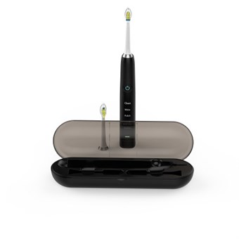 Elektrische Tandenborstelkoffer + Oplader voor op reis - Geschikt voor Philips Sonicare DiamondClean HX9210 - Zwart