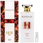 Rayhaan Her Rose for Women - Eau de Parfum - Geurmonster - 2 ml