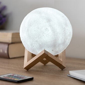 Oplaadbare LED- Lampe Moon Moondy InnovaGoods