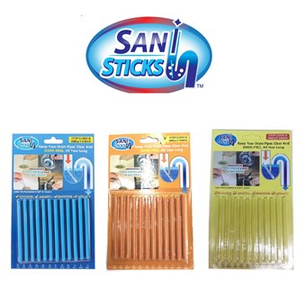 Pakketaanbieding - Sani Sticks afvoerontstopper - 12 stuks X 3 - einde met verstopte afvoer
