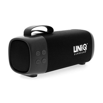UNIQ Ibiza Bluetooth Speaker - MP3 - USB - Radio - AUX - Zwart