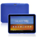 Samsung Galaxy Tab 8.9 zachte siliconen hoes (blauw)