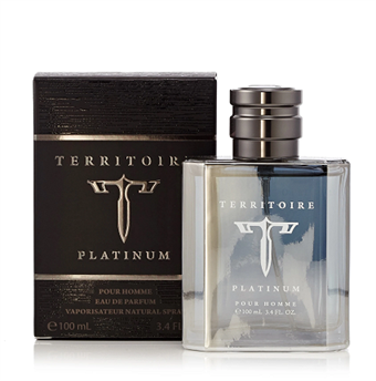 Territoire Platinum by YZY Perfume - Eau De Parfum Spray 100 ml - voor mannen