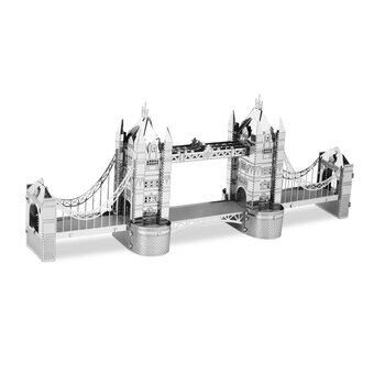 Metal Earth london tower bridge zilveren editie