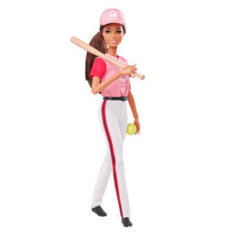 Barbie olympische pop - softbal / honkbal