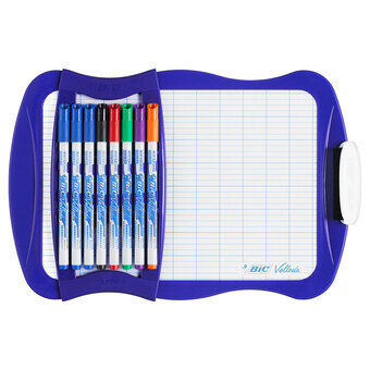BIC Velleda Whiteboard met 8 Stiften