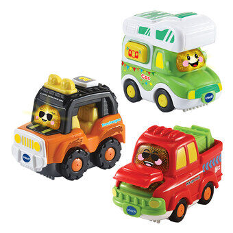 VTech twee tot twee auto\'s - cas, ted, pascal Trio pack